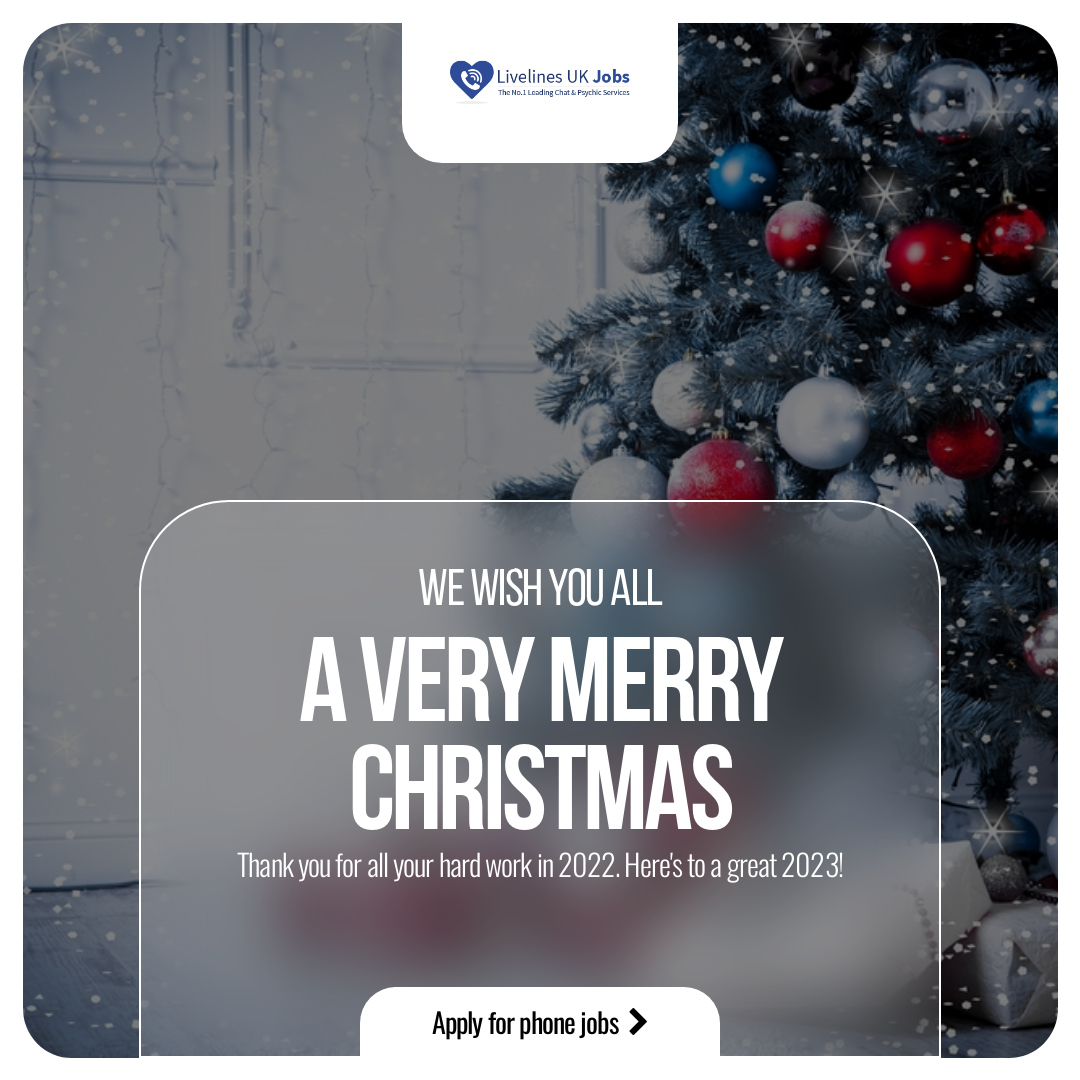Merry Christmas 2022 Livelines UK